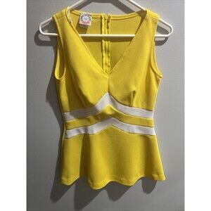 Chrissie Evert For Puritan Dress - 1970s Yellow Tennis Dress